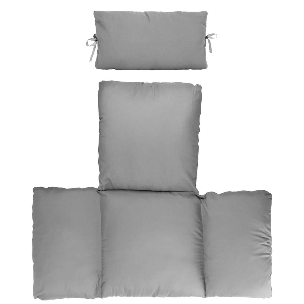 Coussin de siège avec appuie-tête pour panier suspendu Egg Chair