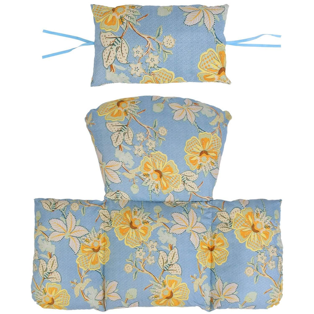 Coussin moelleux pour fauteuil suspendu en forme d'œuf avec appuie-tête