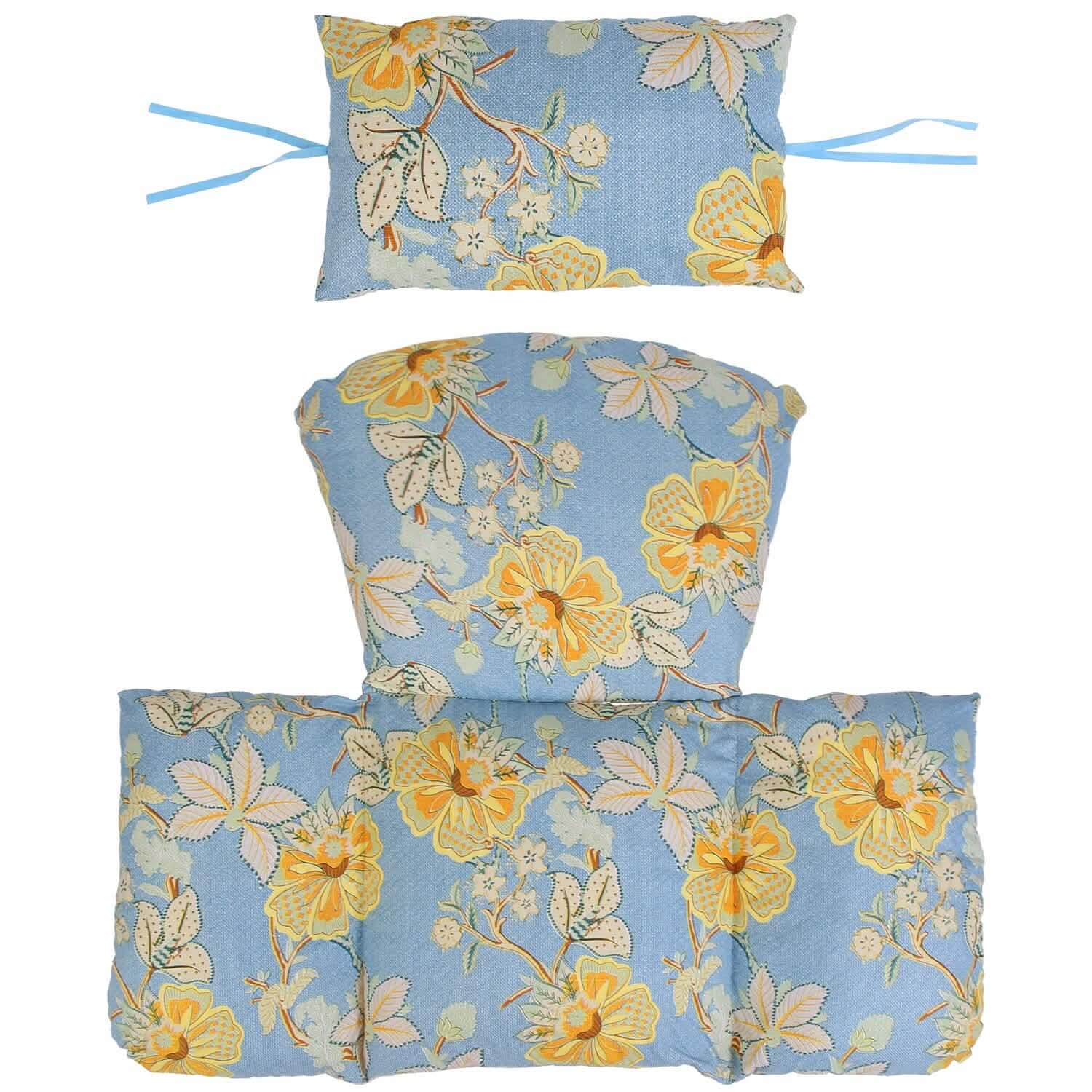 Coussin moelleux pour fauteuil suspendu en forme d'œuf avec appuie-tête