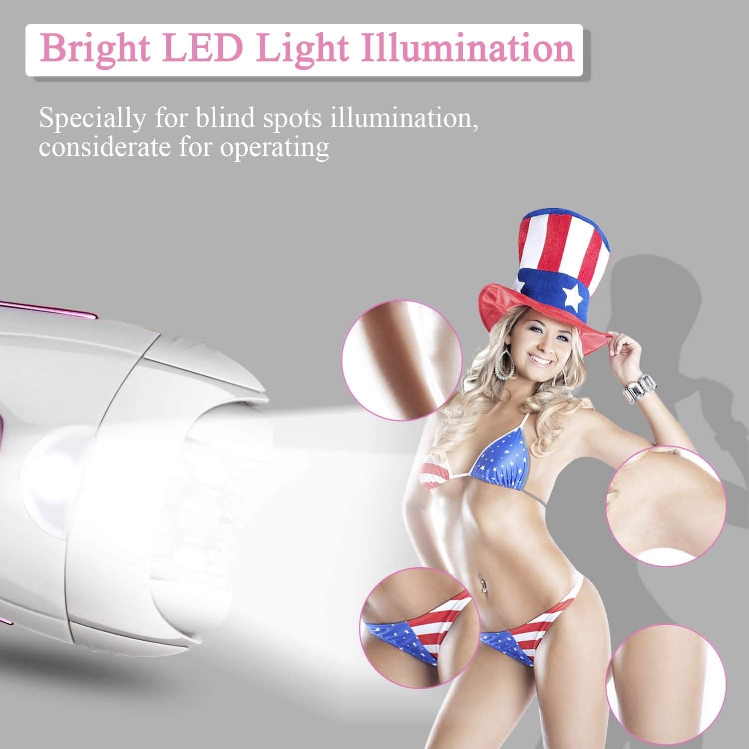 Épilateurs pour l'épilation faciale ElectriBrite
