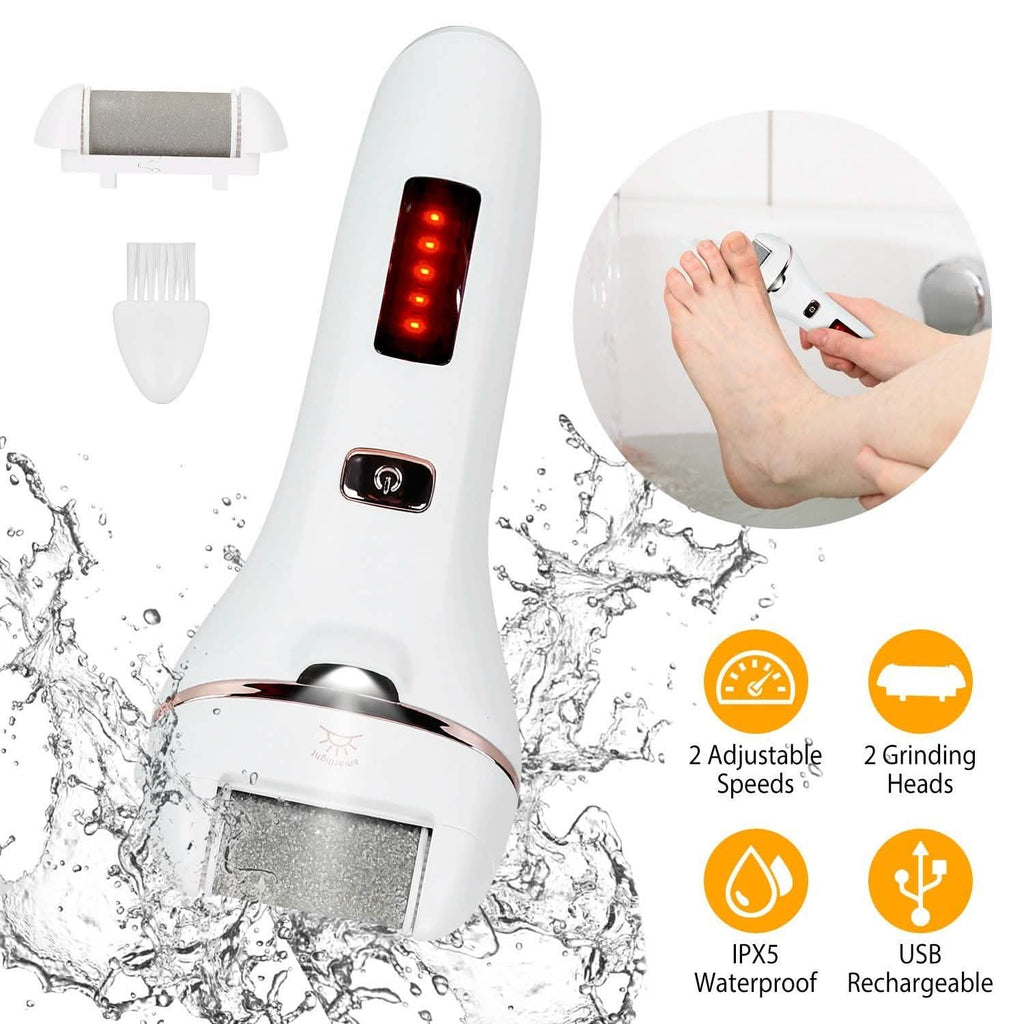 Ponceuse électrique anti-callosités USB rechargeable pour pieds