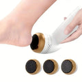 Râpe Électrique Pieds avec Aspiration Exfoliante Peau Morte Anti-Callosités Soin des Pieds Pédicure
