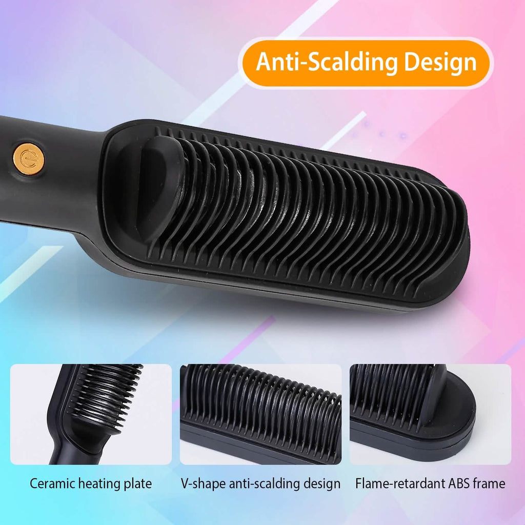 Brosse lissante chauffante