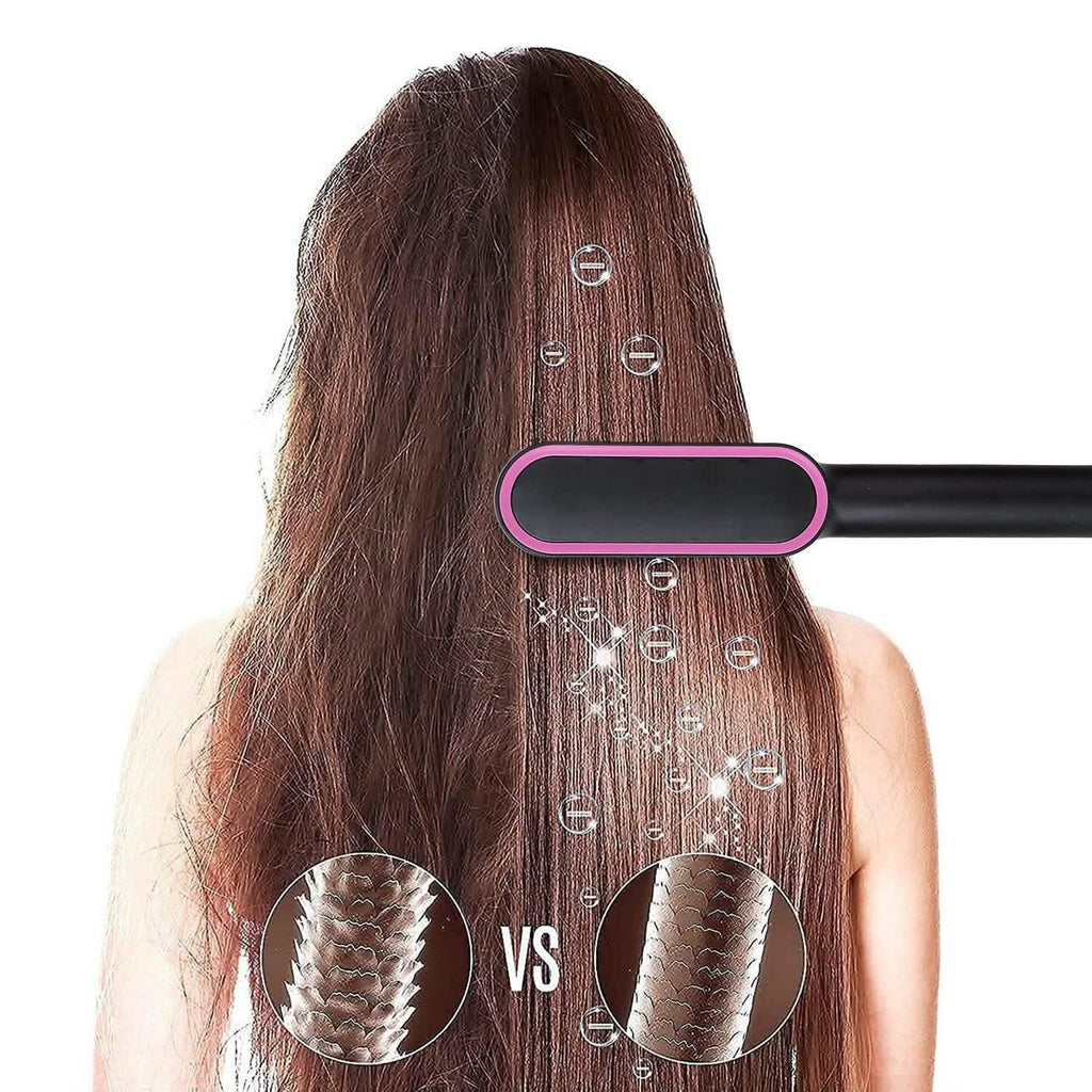 Brosse lissante chauffante