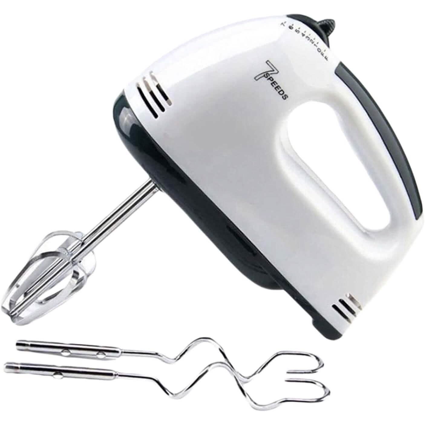 Batteur électrique à main avec 4 fouets et un séparateur