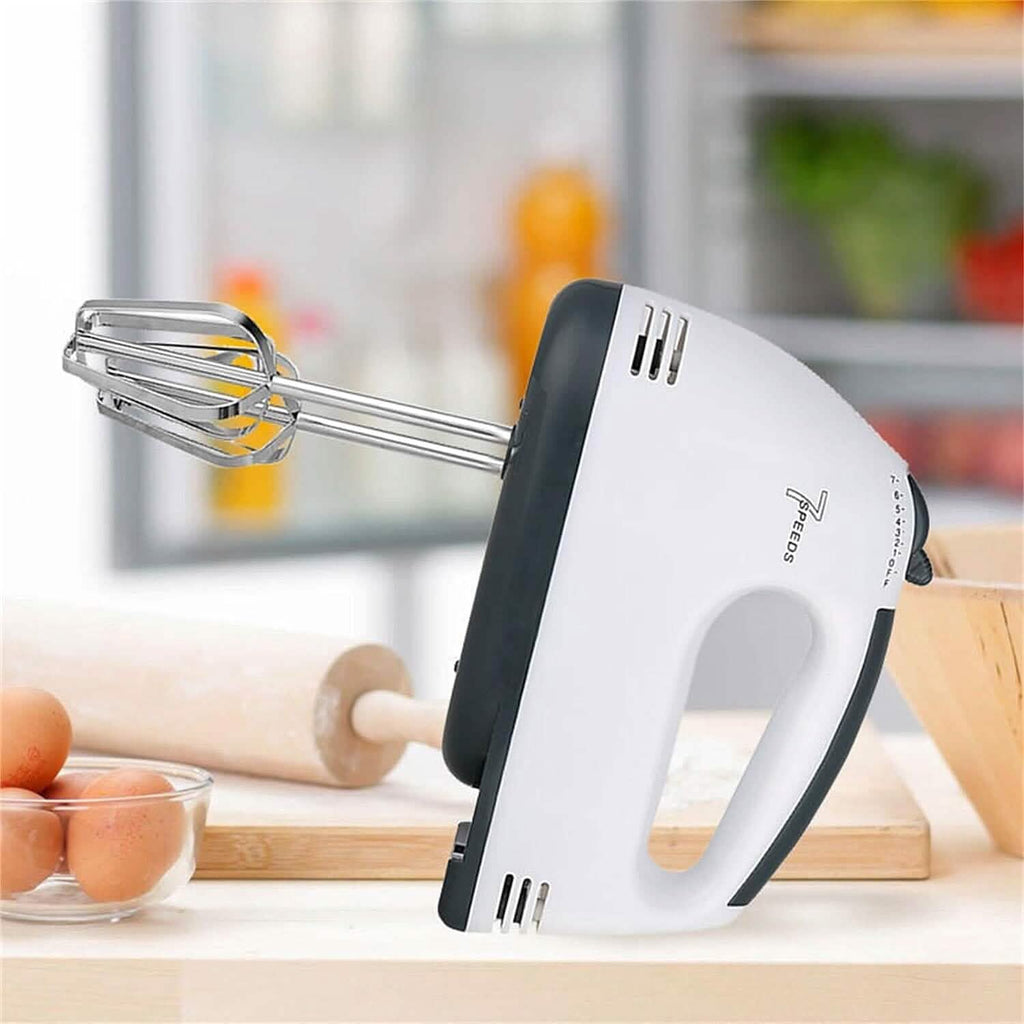 Batteur électrique à main avec 4 fouets et un séparateur