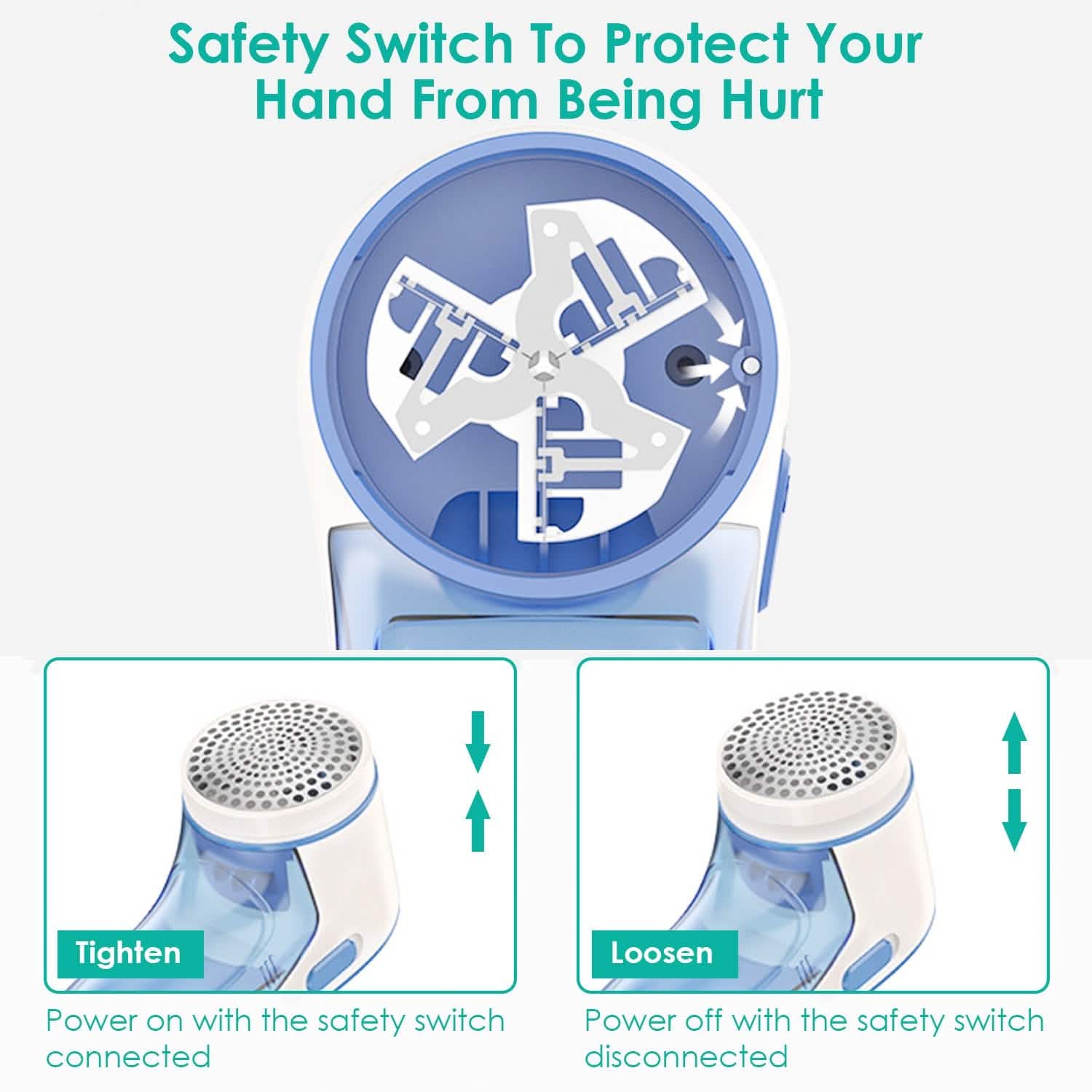 Rasoir anti-bouloches électrique rechargeable par USB pour vêtements et tissus