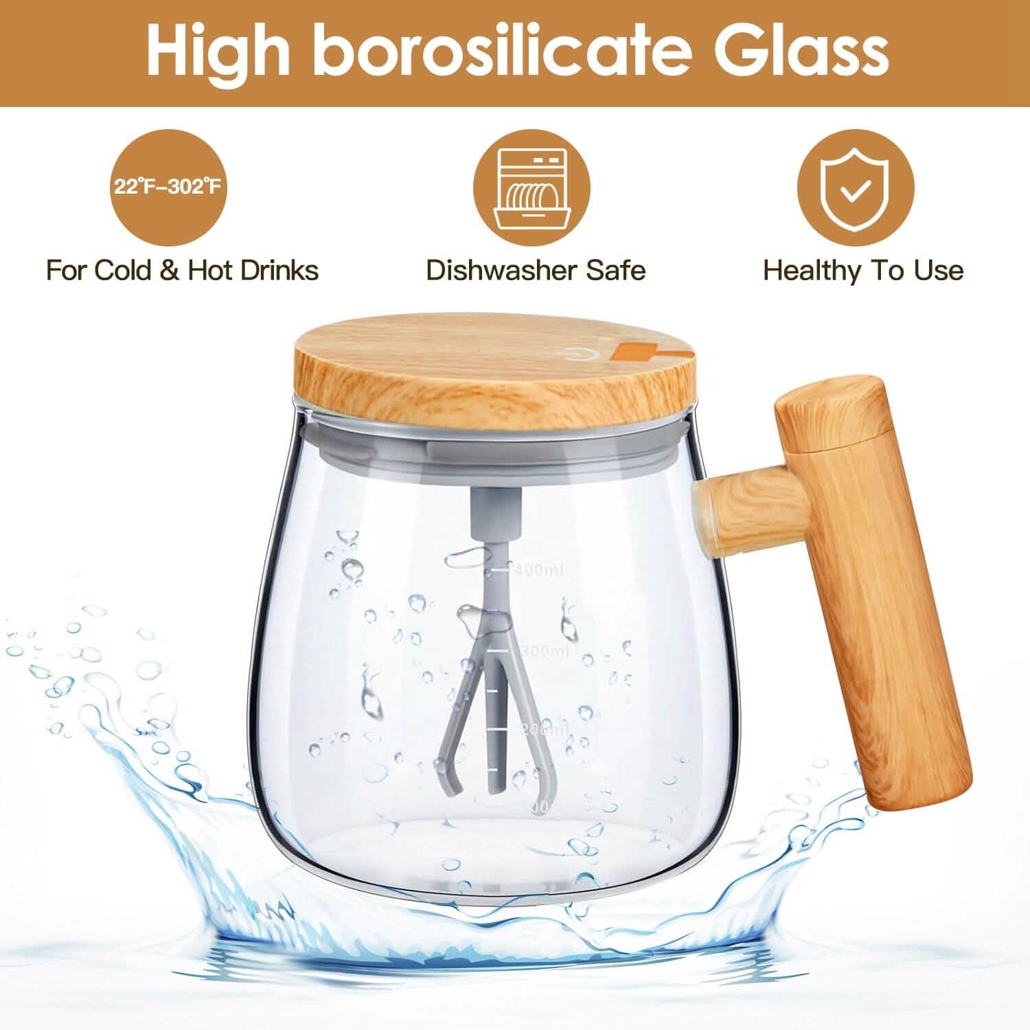 Tasse mélangeuse électrique 400 ML à grande vitesse