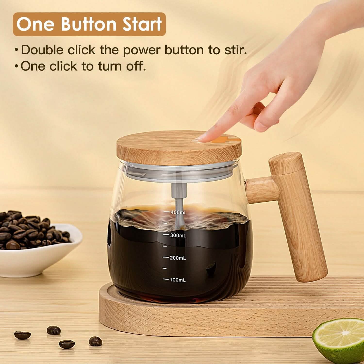 Tasse mélangeuse électrique 400 ML à grande vitesse