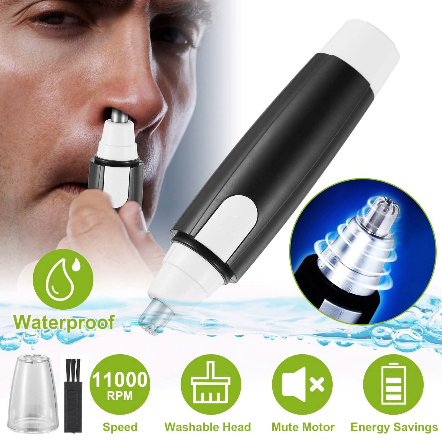 Tondeuse électrique pour nez, oreilles et cheveux