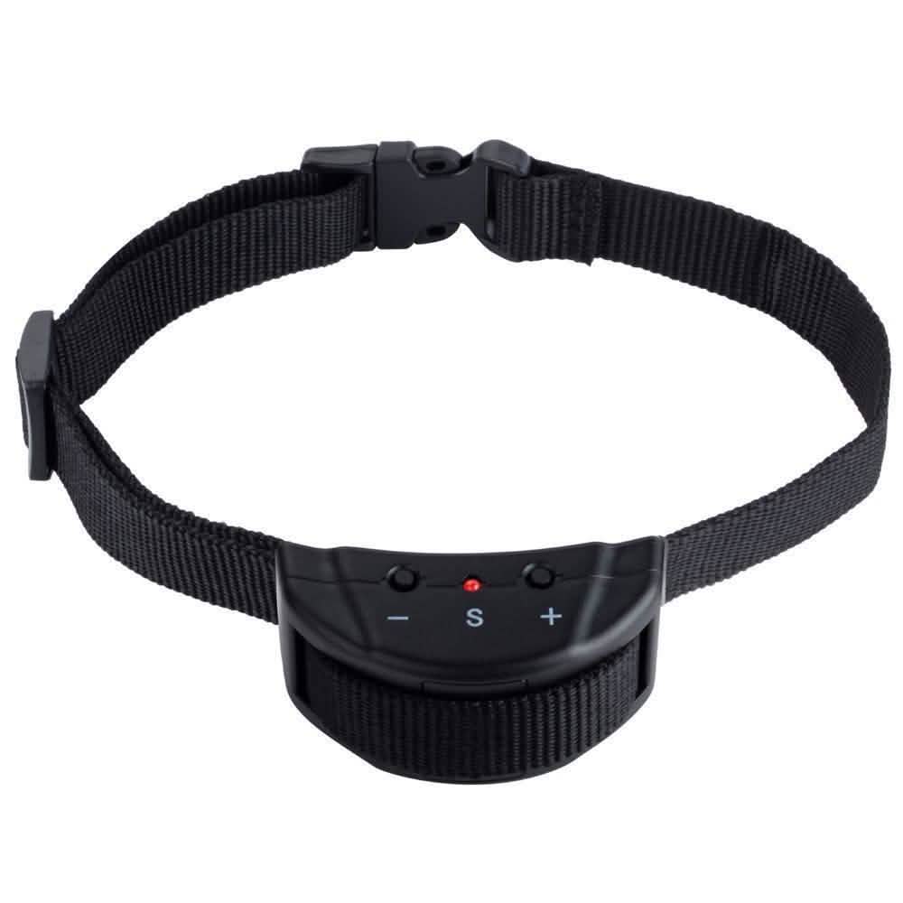 Collier de dressage anti-aboiement électrique pour chien Sûr avec choc à tonalité réglable