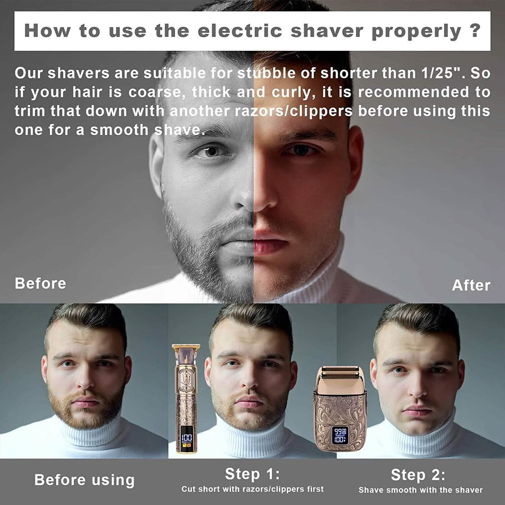 Rasoir électrique pour hommes