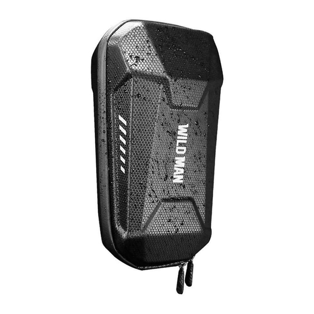 Sac avant de trottinette électrique étanche EVA coque rigide réfléchissant sac de guidon suspendu sac de rangement coque rigide étanche sac de rangement pour trottinettes trottinettes électriques vélos pliants