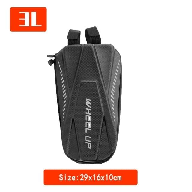 Sac avant de trottinette électrique étanche EVA coque rigide réfléchissant sac de guidon suspendu sac de rangement coque rigide étanche sac de rangement pour trottinettes trottinettes électriques vélos pliants