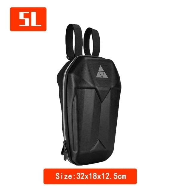 Sac avant de trottinette électrique étanche EVA coque rigide réfléchissant sac de guidon suspendu sac de rangement coque rigide étanche sac de rangement pour trottinettes trottinettes électriques vélos pliants