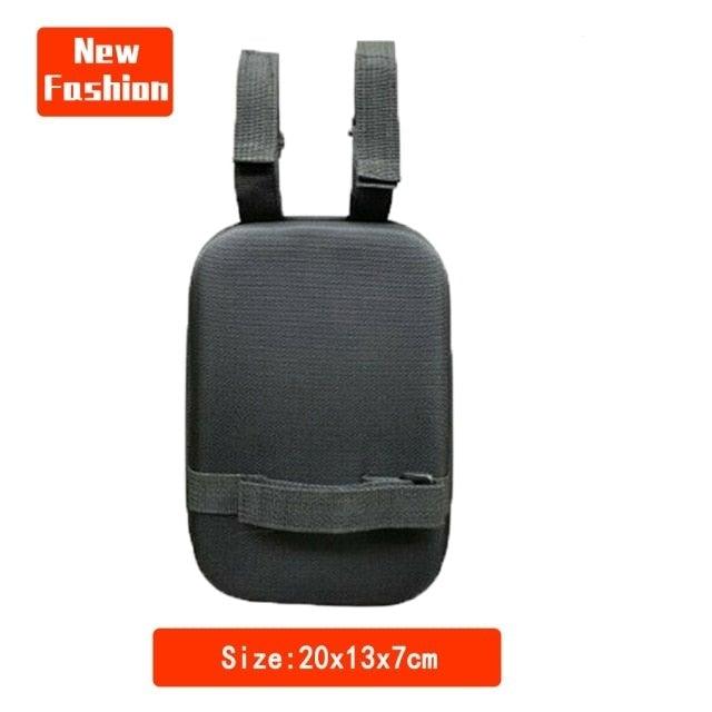 Sac avant de trottinette électrique étanche EVA coque rigide réfléchissant sac de guidon suspendu sac de rangement coque rigide étanche sac de rangement pour trottinettes trottinettes électriques vélos pliants
