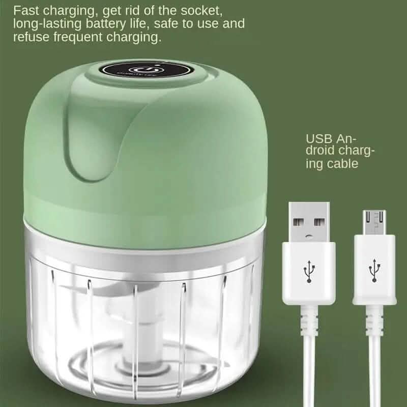 Hachoir à légumes électrique rechargeable par USB