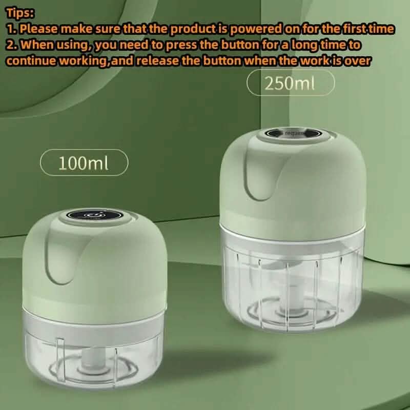 Hachoir à légumes électrique rechargeable par USB