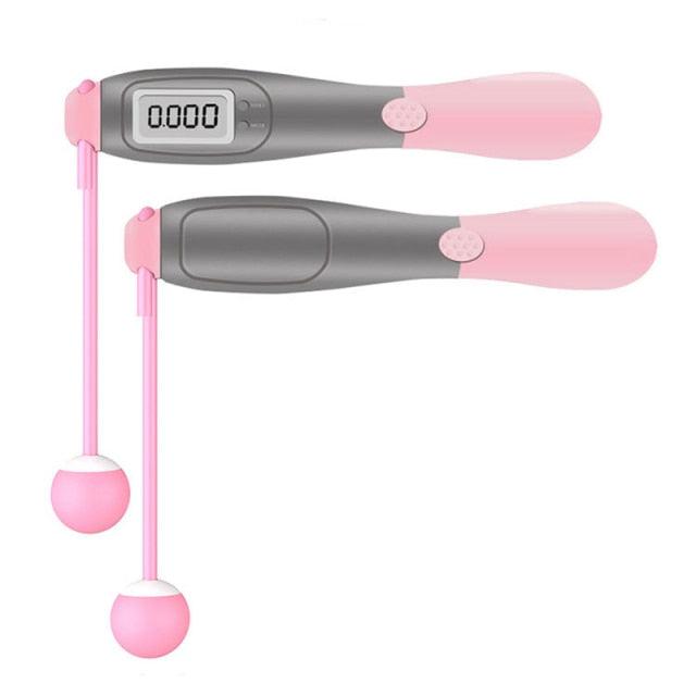 Corde à sauter électronique sans fil, corde à sauter intelligente pour le fitness, la gym, avec écran LCD, compteur de vitesse, pour femmes, pour l'entraînement, le CrossFit, les adultes, les enfants, corde à sauter réglable pour l'exercice.