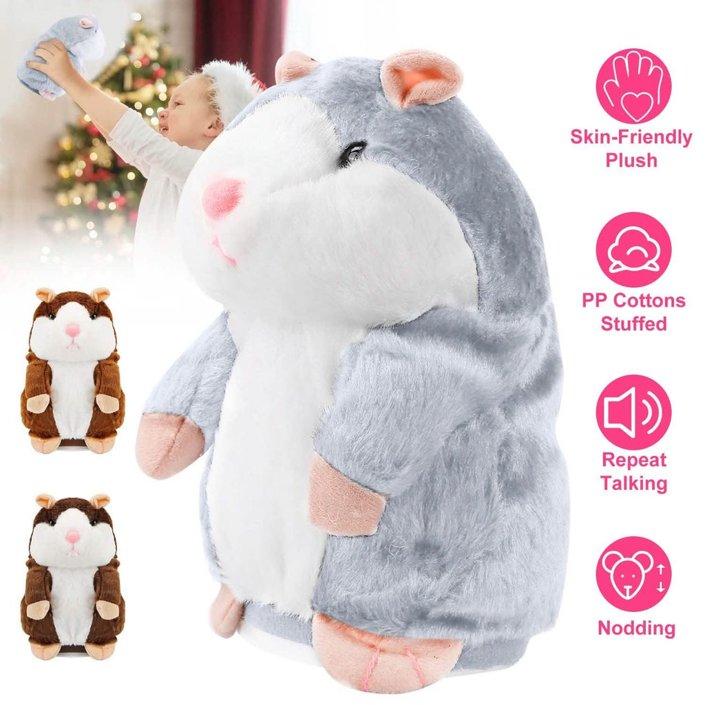 Peluche Hamster Parlant Électronique