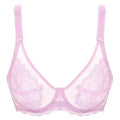 Soutiens-gorge transparents élégants pour femmes, ultra fins en dentelle, sans armatures, push-up, grandes tailles, haut d'été 34 36 38 40 Bonnet ABCD