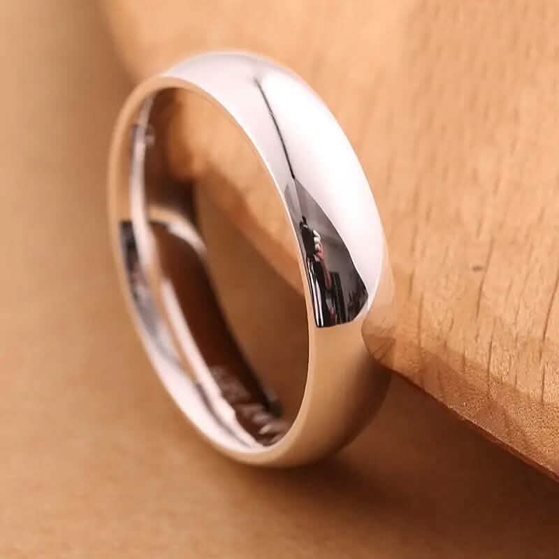 Bague de mariage élégante et charmante en argent S925