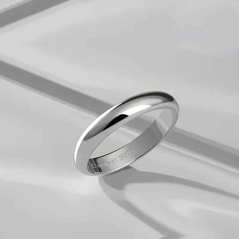Bague de mariage élégante et charmante en argent S925
