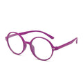 Lunettes de Lecture Anti Lumière Bleue Rondes Élégantes pour Ordinateur Femmes Hommes Unisexe Monture Ronde Ultralégère Presbytie +1.0 ~ 4.0