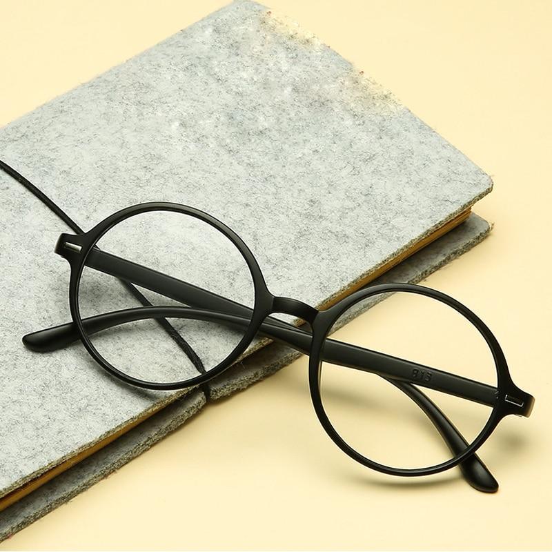 Lunettes de Lecture Anti Lumière Bleue Rondes Élégantes pour Ordinateur Femmes Hommes Unisexe Monture Ronde Ultralégère Presbytie +1.0 ~ 4.0