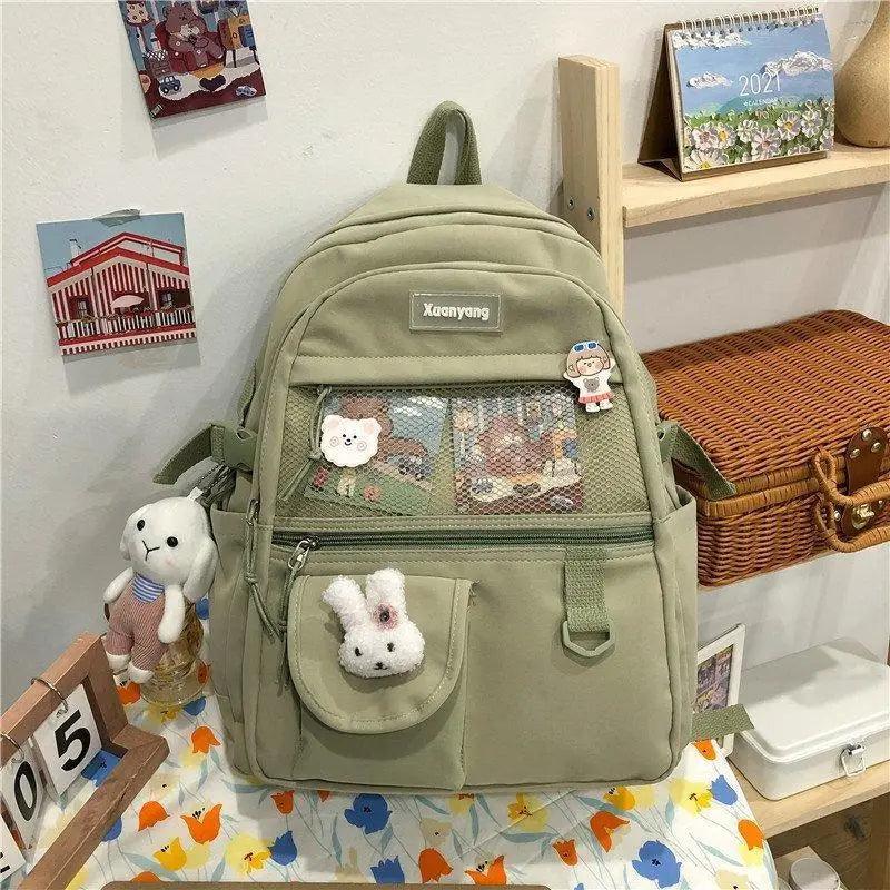 Sac à Dos Élégant pour Filles Adolescentes et Femmes - Cartable Scolaire et Sacoche d'Ordinateur Portable Mignons et Tendance