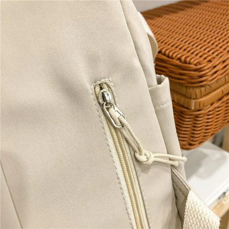 Sac à Dos Élégant pour Filles Adolescentes et Femmes - Cartable Scolaire et Sacoche d'Ordinateur Portable Mignons et Tendance