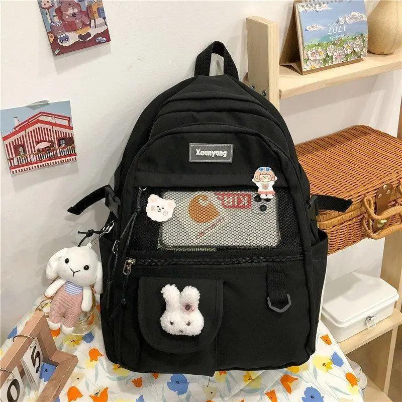 Sac à Dos Élégant pour Filles Adolescentes et Femmes - Cartable Scolaire et Sacoche d'Ordinateur Portable Mignons et Tendance