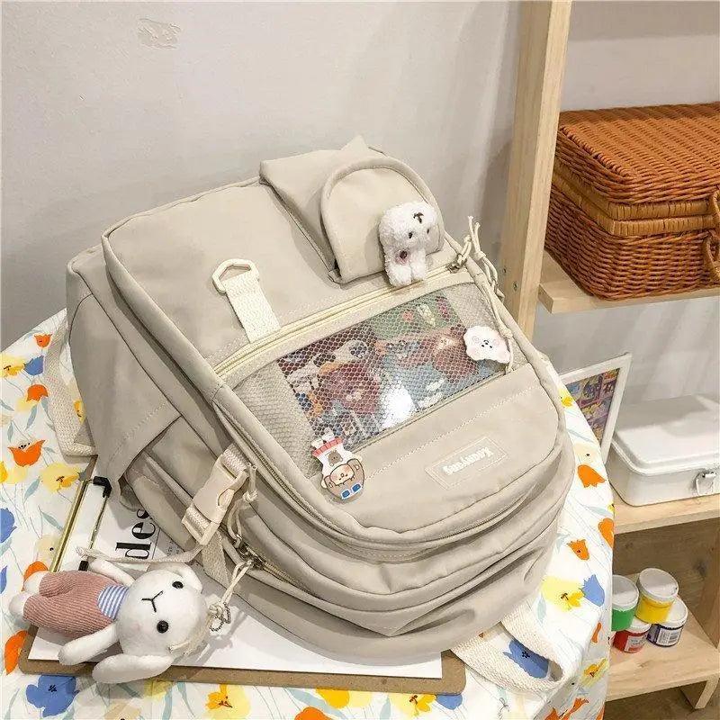 Sac à Dos Élégant pour Filles Adolescentes et Femmes - Cartable Scolaire et Sacoche d'Ordinateur Portable Mignons et Tendance