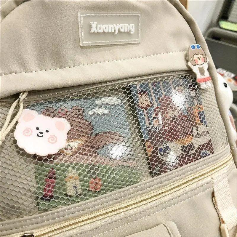 Sac à Dos Élégant pour Filles Adolescentes et Femmes - Cartable Scolaire et Sacoche d'Ordinateur Portable Mignons et Tendance