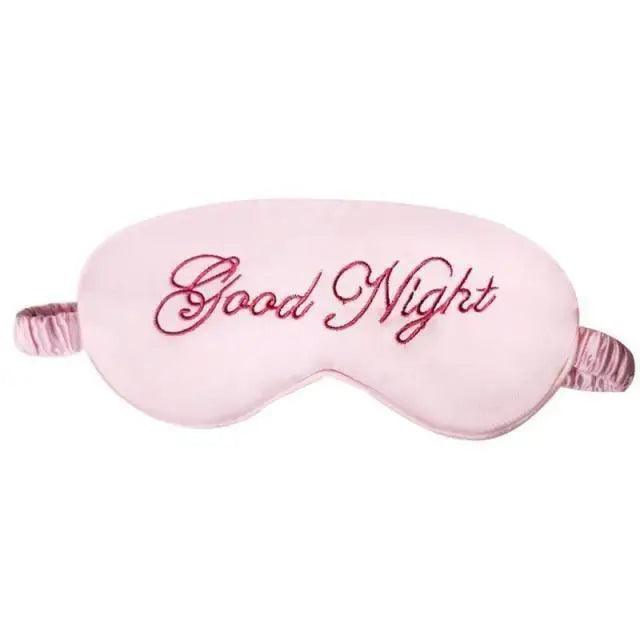 Masques de nuit élégants et doux pour les yeux, motifs mignons, cache-œil de sommeil, bandeau pour femme, couverture oculaire pour une nuit complète de sommeil, masque de voyage portable et léger.