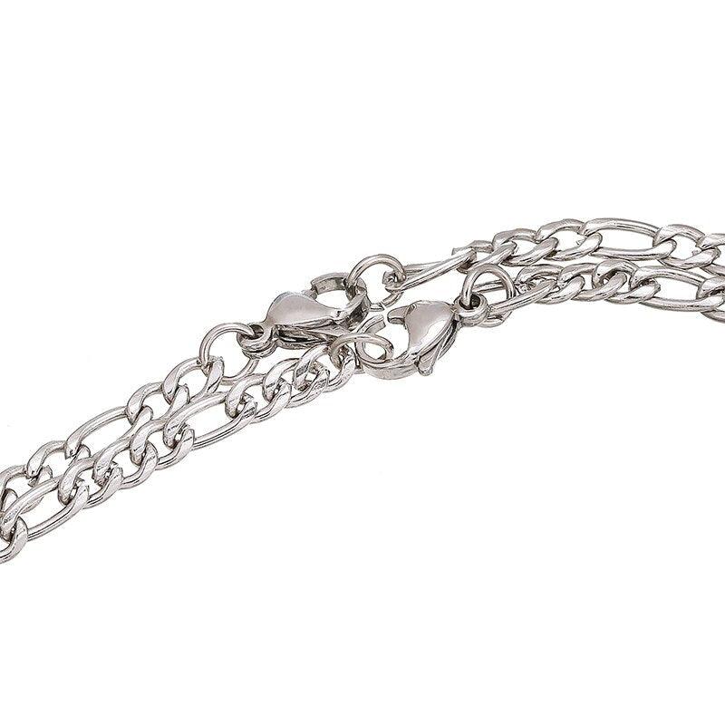 Bracelet magnétique élégant en forme de cœur pour couples, bracelets magnétiques en acier inoxydable pour couples, bracelets longue distance tactiles, bracelets assortis en forme de cœur, ensemble de bracelets ajustables en acier inoxydable, cadeau