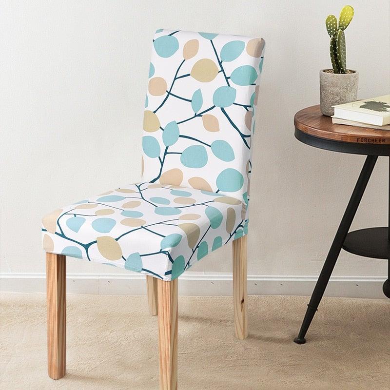 Housses de chaise de cuisine élégantes, extensibles, pour chaises, housses de chaise, couvre-meubles, housse de chaise grise, lavable, anti-poussière, protecteur de siège pour hôtel, bureau, cérémonie, banquet, mariage, fête