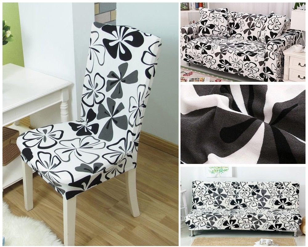 Housses de chaise de cuisine élégantes, extensibles, pour chaises, housses de chaise, couvre-meubles, housse de chaise grise, lavable, anti-poussière, protecteur de siège pour hôtel, bureau, cérémonie, banquet, mariage, fête