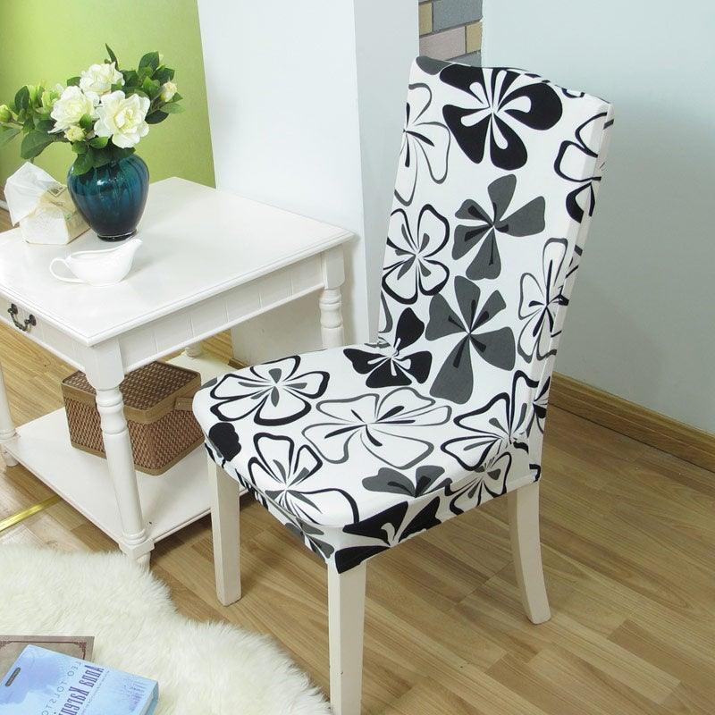 Housses de chaise de cuisine élégantes, extensibles, pour chaises, housses de chaise, couvre-meubles, housse de chaise grise, lavable, anti-poussière, protecteur de siège pour hôtel, bureau, cérémonie, banquet, mariage, fête