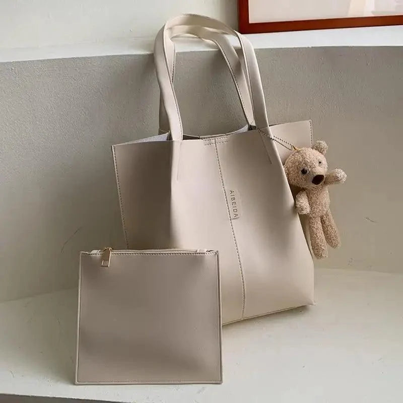 Ensemble / Sac à main 2 pièces élégant pour femme Sac bandoulière femme grand Sac à main pour femme