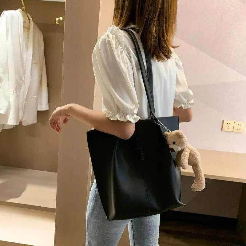 Ensemble / Sac à main 2 pièces élégant pour femme Sac bandoulière femme grand Sac à main pour femme