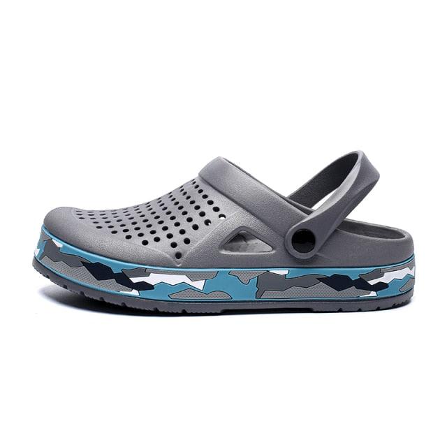 Sandales élégantes pour hommes, noires, décontractées, pour le jardin, sabots Aqua, claquettes d'été, chaussures de natation pour la plage, pantoufles, sabots de jardin, sandales avec soutien de la voûte plantière, rembourrées, pour le jardin et la plage
