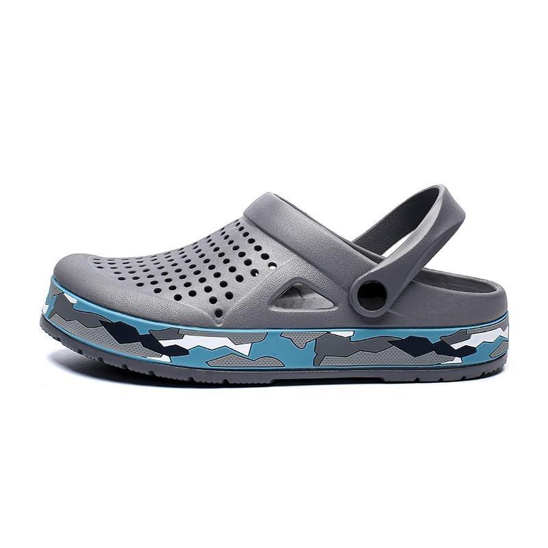 Sandales élégantes pour hommes, noires, décontractées, pour le jardin, sabots Aqua, claquettes d'été, chaussures de natation pour la plage, pantoufles, sabots de jardin, sandales avec soutien de la voûte plantière, rembourrées, pour le jardin et la plage