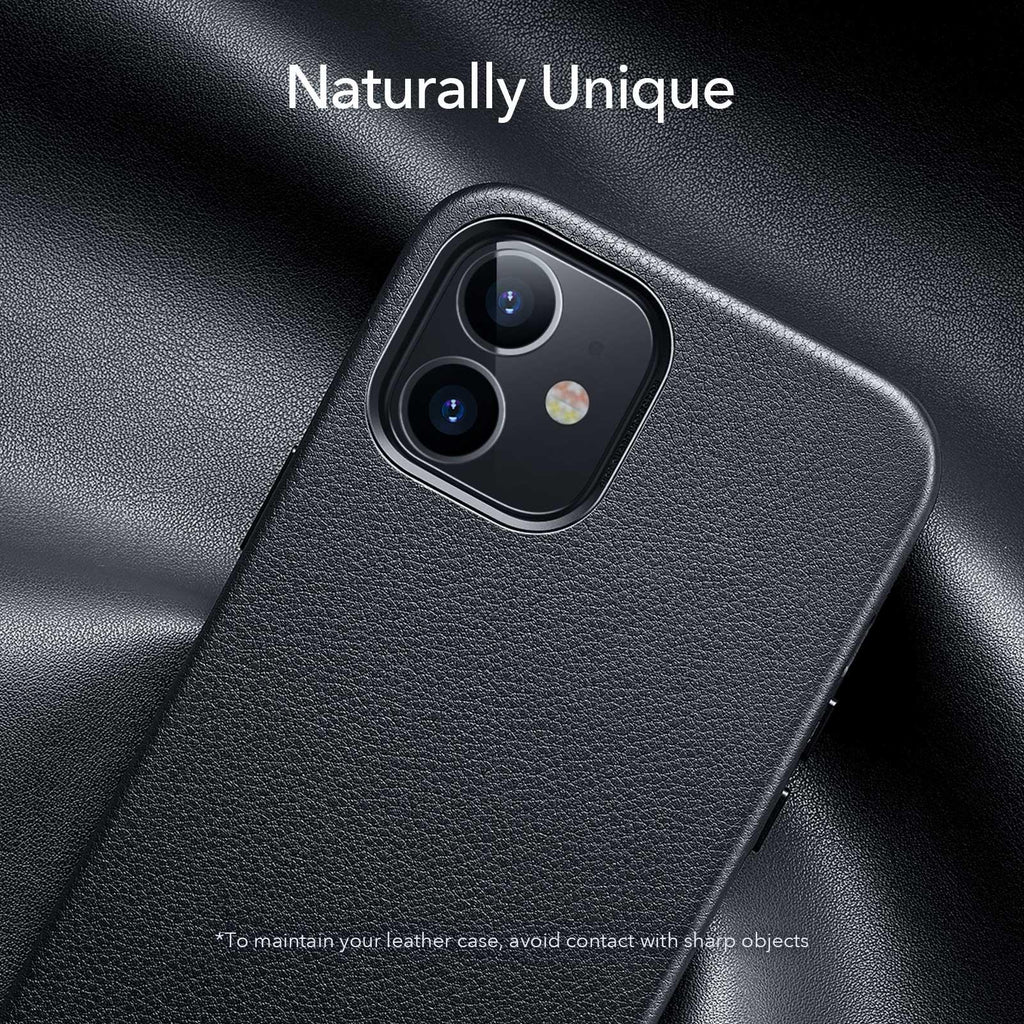 Coque de protection élégante en cuir pour iPhone 12 Pro Max, étui en cuir véritable pour iPhone 12 mini 12 Pro Max, étui de luxe noir pour iPhone 12 12Pro pour homme d'affaires