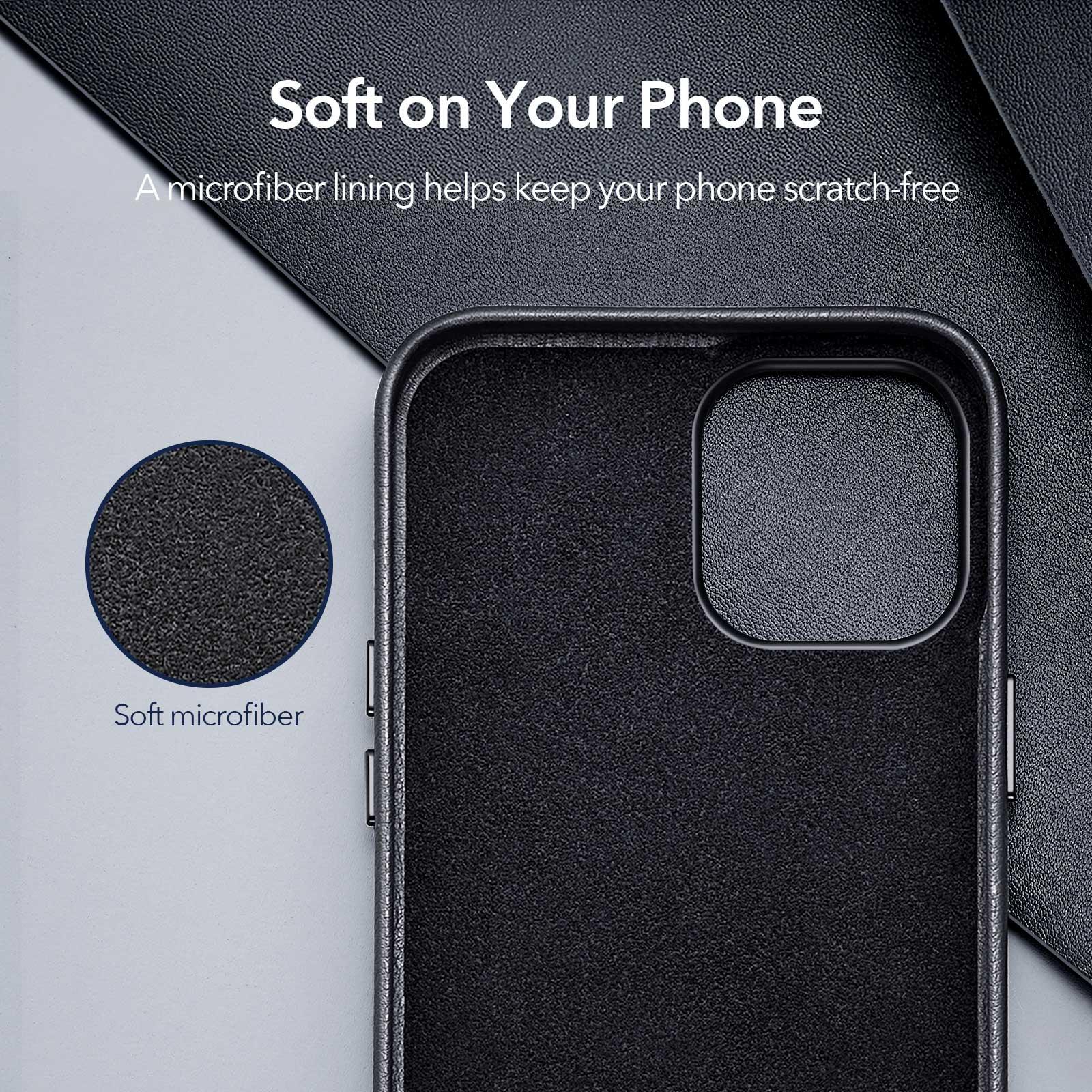 Coque de protection élégante en cuir pour iPhone 12 Pro Max, étui en cuir véritable pour iPhone 12 mini 12 Pro Max, étui de luxe noir pour iPhone 12 12Pro pour homme d'affaires