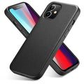 Coque de protection élégante en cuir pour iPhone 12 Pro Max, étui en cuir véritable pour iPhone 12 mini 12 Pro Max, étui de luxe noir pour iPhone 12 12Pro pour homme d'affaires