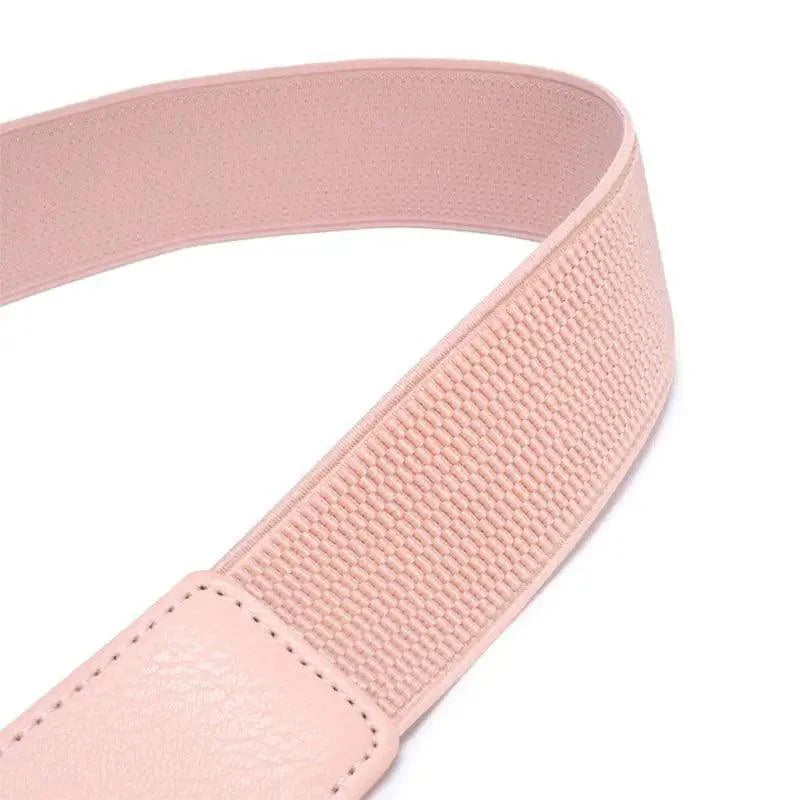 Ceintures élégantes en cuir PU élastiques pour femmes, mode extensible, larges, pour robes grande taille