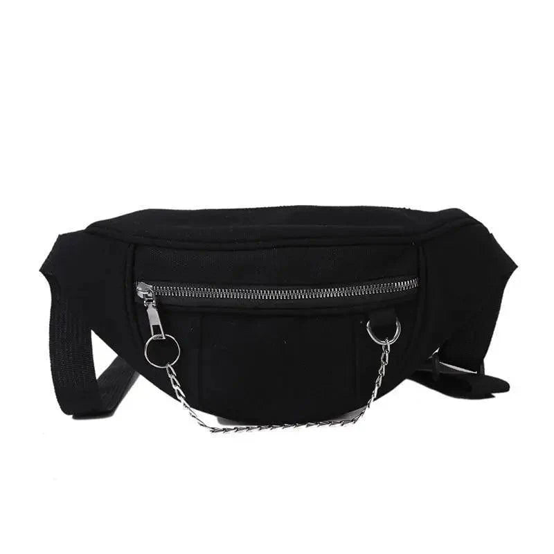 Sac de ceinture élégant pour femmes, violet, en toile, sac banane de luxe pour l'extérieur, sac de poitrine, pochette pour téléphone pour usage quotidien