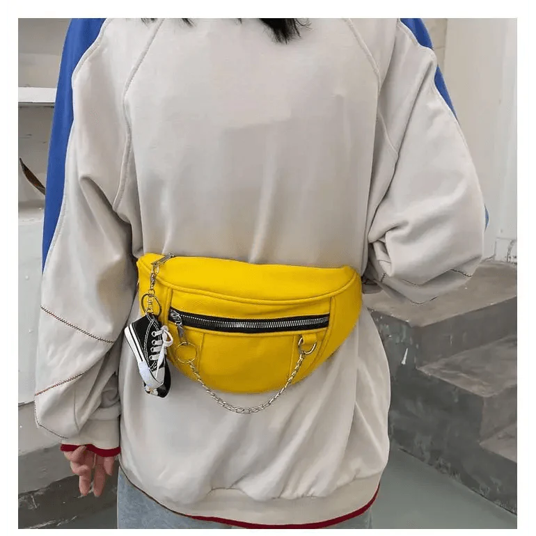 Sac de ceinture élégant pour femmes, violet, en toile, sac banane de luxe pour l'extérieur, sac de poitrine, pochette pour téléphone pour usage quotidien