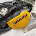 Sac de ceinture élégant pour femmes, violet, en toile, sac banane de luxe pour l'extérieur, sac de poitrine, pochette pour téléphone pour usage quotidien